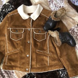 SALE 💗 Faux Suede Jacket